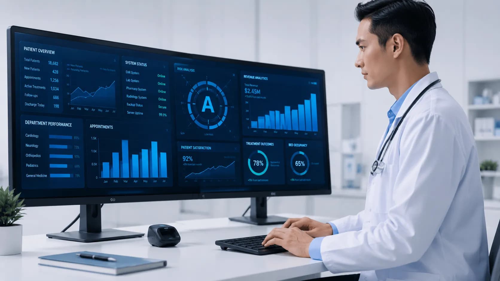 How AI is Transforming Healthcare Operations How AI is Transforming Healthcare Operations
